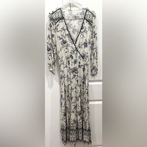 Black and White Maxi Dress